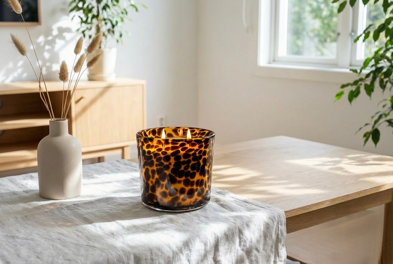 2 wick Candle Refill