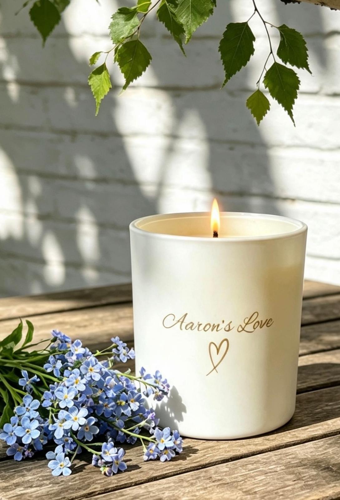 Aaron's Love Charity Candle